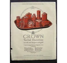Crown Toilet Dainties Ad