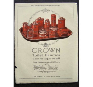 Crown Toilet Dainties Ad