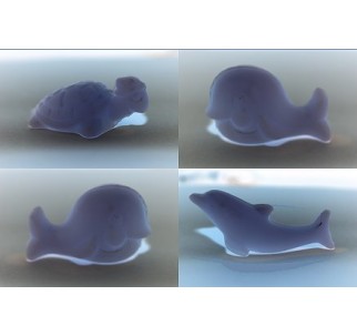 Glow In The Dark Soaps - Sea Creatures Glow In The Dark Soaps - Sea Creatures