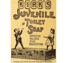 Juvenile Toilet Soap Ad
