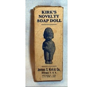 Kirks Novelty Soap Doll