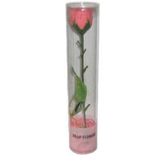 Long Stem Flower Soap - Pink Rose Long Stem Flower Soap - Pink Rose
