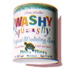 Washy Squashy Merry Mint Modeling Soap