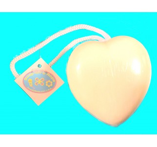 White Heart Soap-On-A-Rope White Heart Soap-On-A-Rope