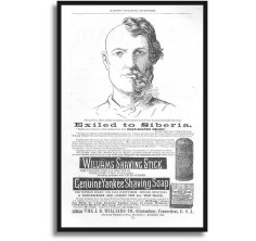 Yankee Soap Print Ad - Exiled To Siberia